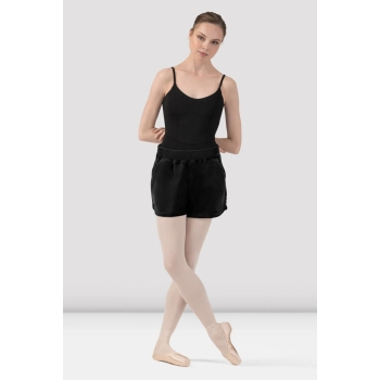 Welurowe spodenki Bloch Black R90007