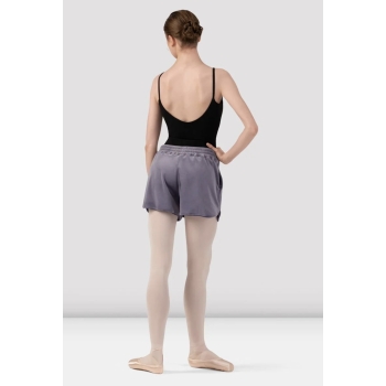 Welurowe spodenki Debby Bloch  Dusty Lavender R90007