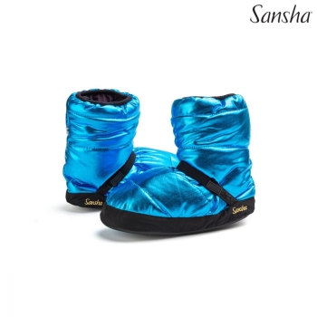 Sansha Woon Lapponia Metallic Blue buty ocieplacze