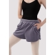 Welurowe spodenki Debby Bloch  Dusty Lavender R90007