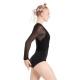 Top z siateczki Capezio Meadow  Mesh 12094W black